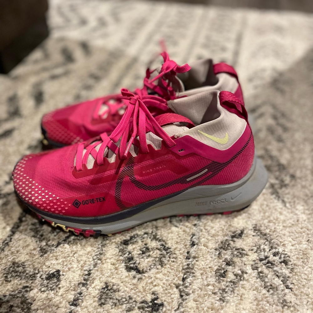 NIKE GORE-TEX Hiking shoes Pink and Gray (waterproof)